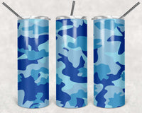 Camo 30 oz Skinny Straight tumbler