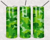 Camo 20 oz tumbler