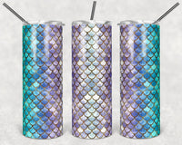 Mermaid scale 20 oz Tumbler