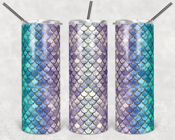 Mermaid scale 30 oz Tumbler