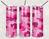 Camo 30 oz Skinny Straight tumbler