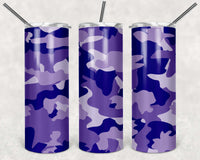 Camo 30 oz Skinny Straight tumbler