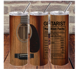 Guitarist 20 oz tumbler